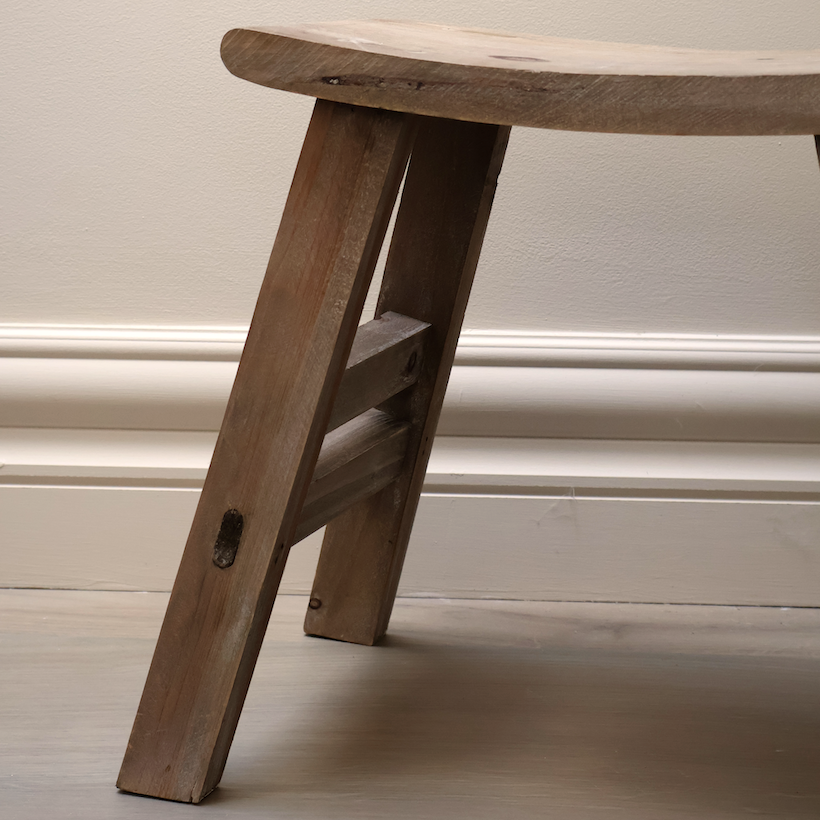 Harlan Wooden Stool