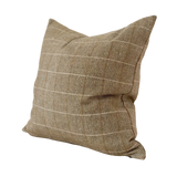 Willow Olive Tweed Cushion